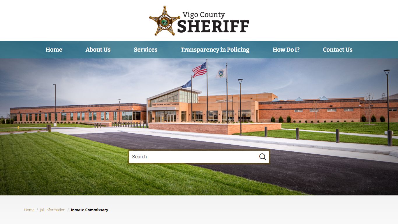 Inmate Commissary / Vigo County Sheriff's Office